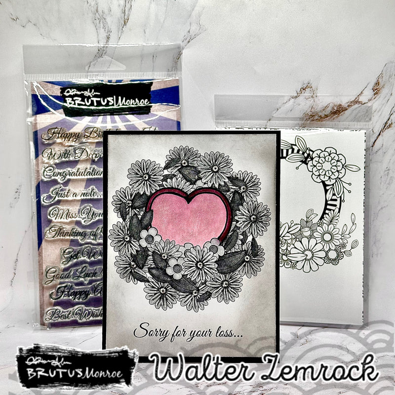 Sharon's Script | 4x6 Stamp