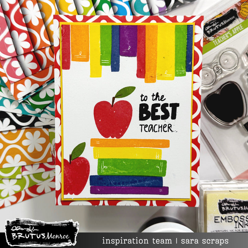 Teacher's Apple | 4x4 Stamp Set