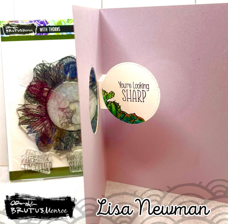 With Thorns | 6x6 Stamp