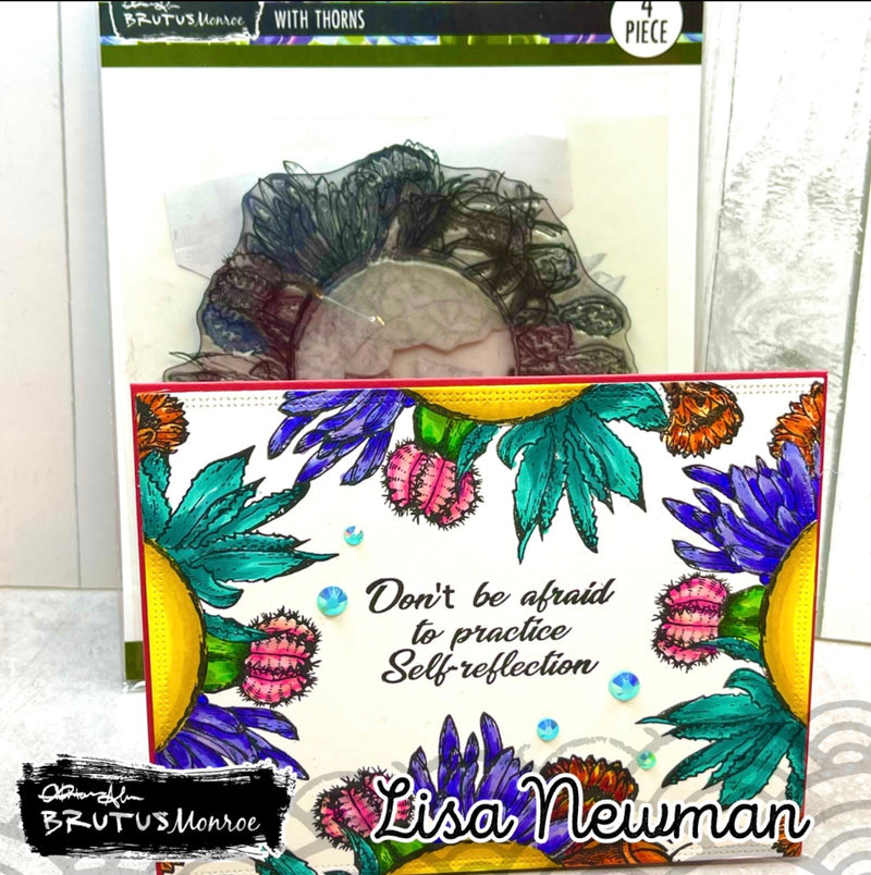 With Thorns | 6x6 Stamp