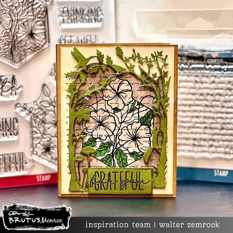 Shaped Flowers | 6x8 Stamp Set