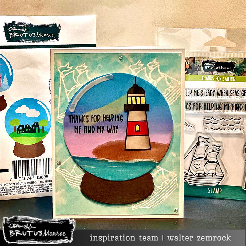 Thanks For Sailing | 4x4 Stamp