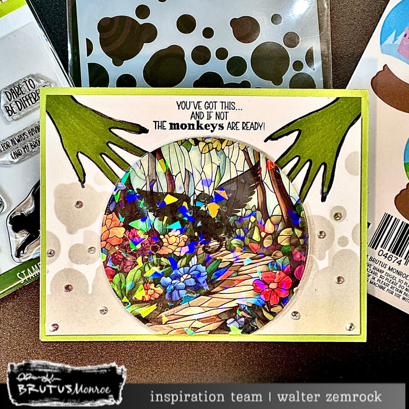 Skybound Sentry | 4x4 Stamp