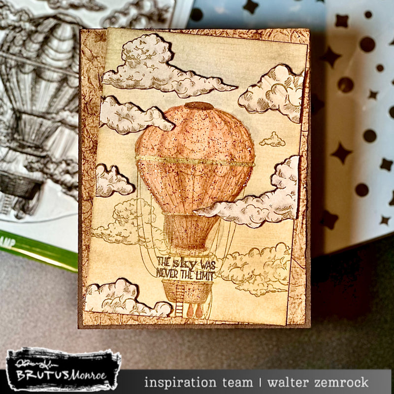 Up and Away| 4x6 Stamp