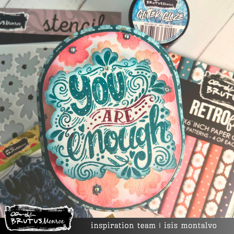 You are Enough | 4x4 Stamp Set