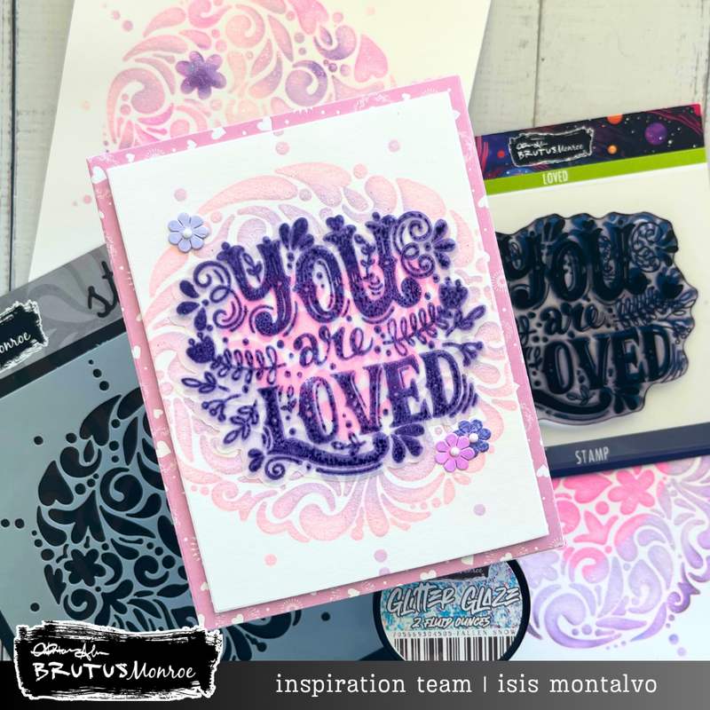 Loved | 4x4 Stamp Set
