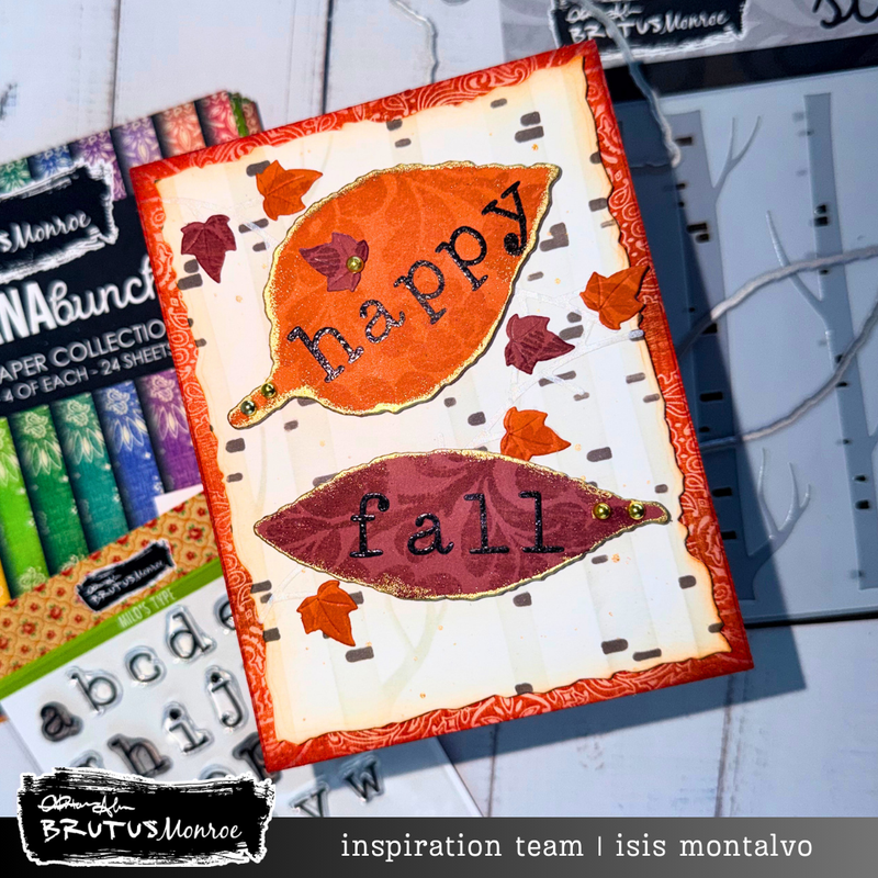 Milo's Type | 4x4 Stamp Set