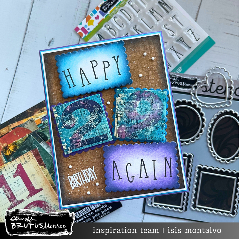 Grunge Type | Creative Cards