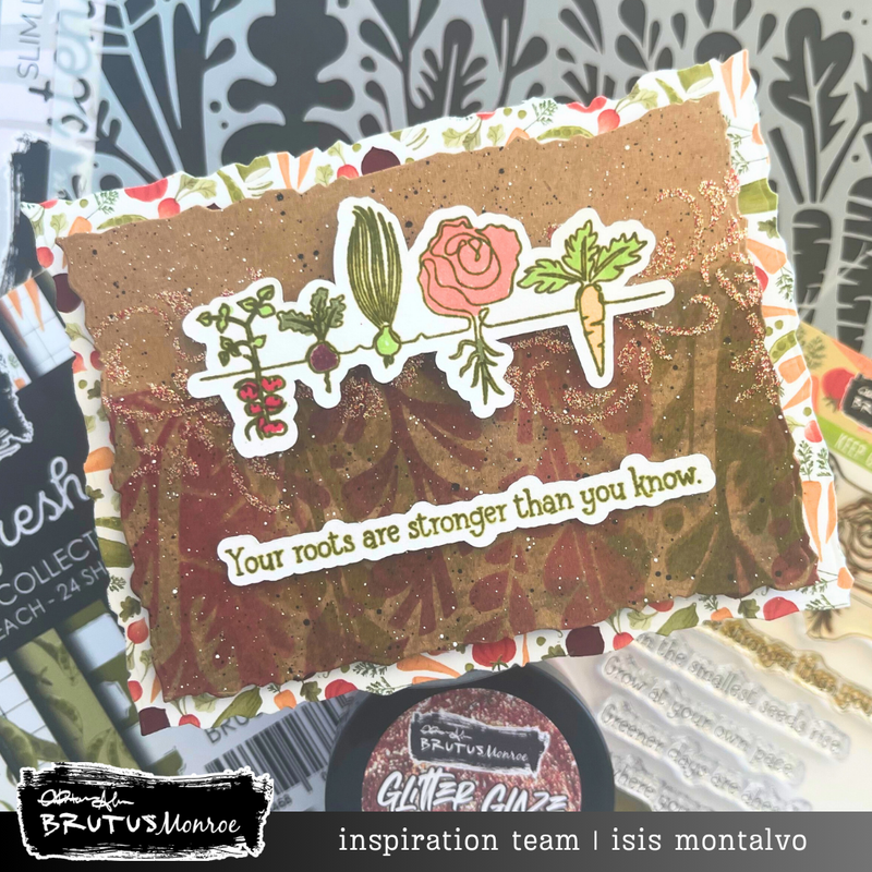 Rooted | Slimline Stencil