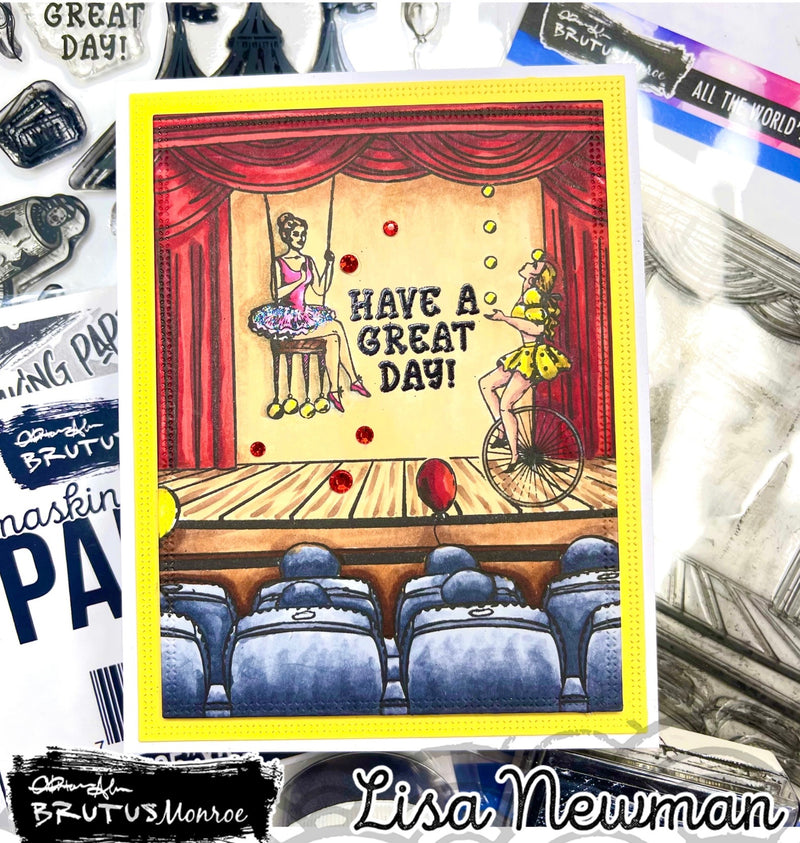 Under the Big Top | 6x8 Stamp Set