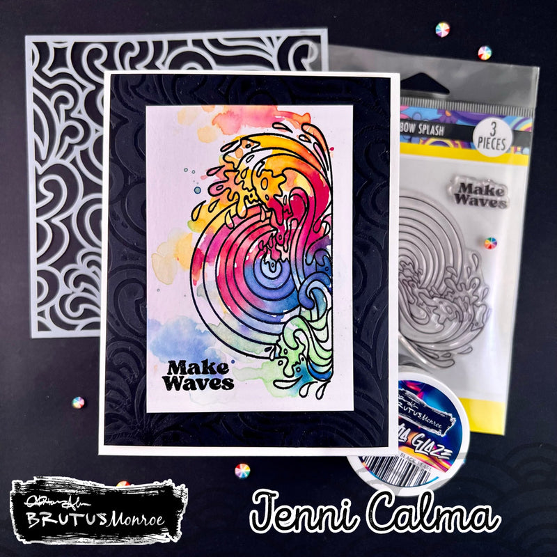 Rainbow Splash | Stamp & Die Bundle