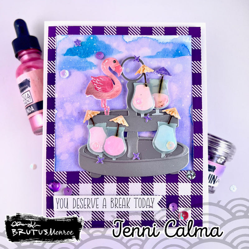 Summer Tier Tray  | Cutting Die