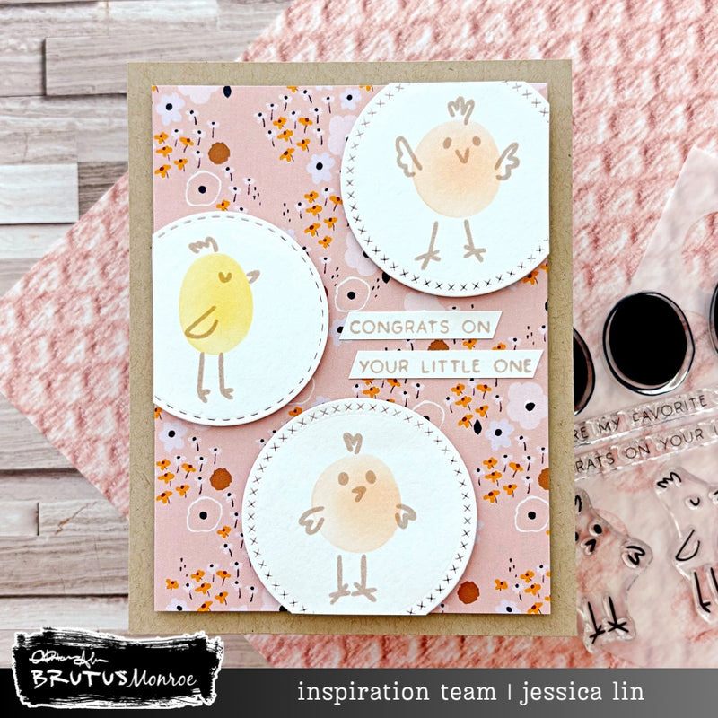 Wonky Circles | Coordinating A2 Stencil