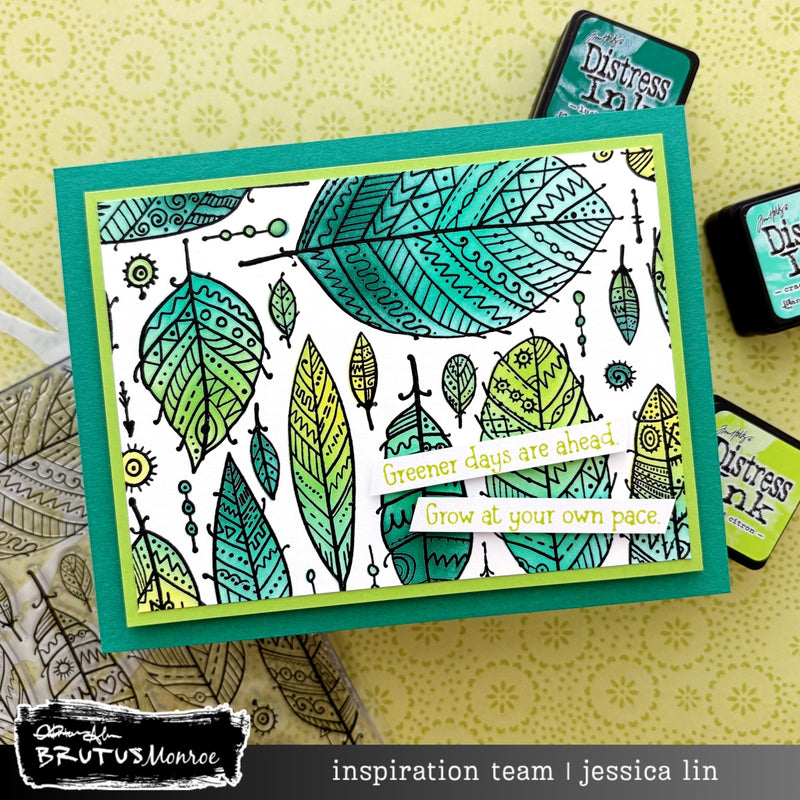 Feathered Doodle | 6x6 Stamp Set