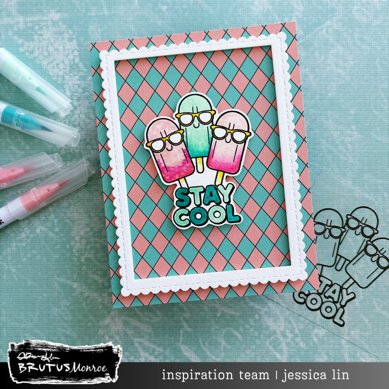 Stay Cool | 3x3 Stamp Set