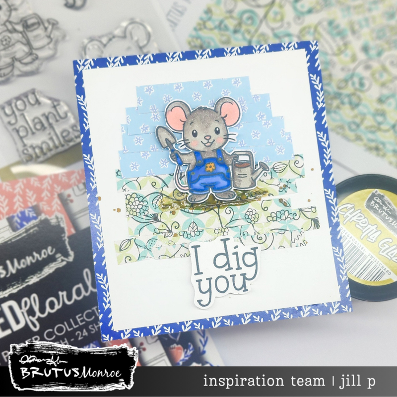 Theodore's Garden | 4x4 Stamp Set