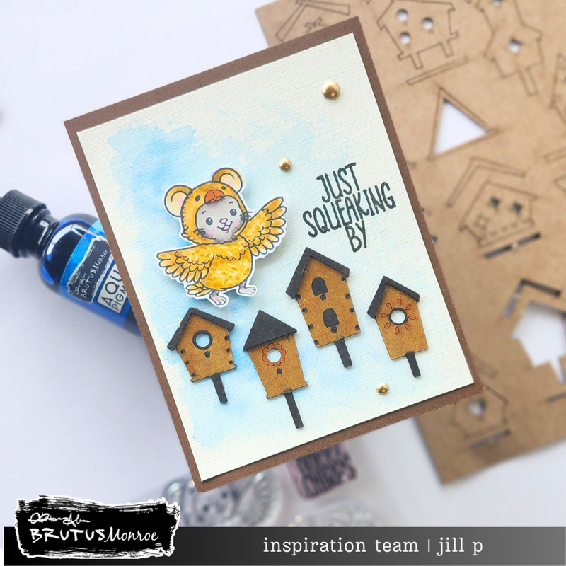 Theodore's Flight | 4x4 Stamp Set