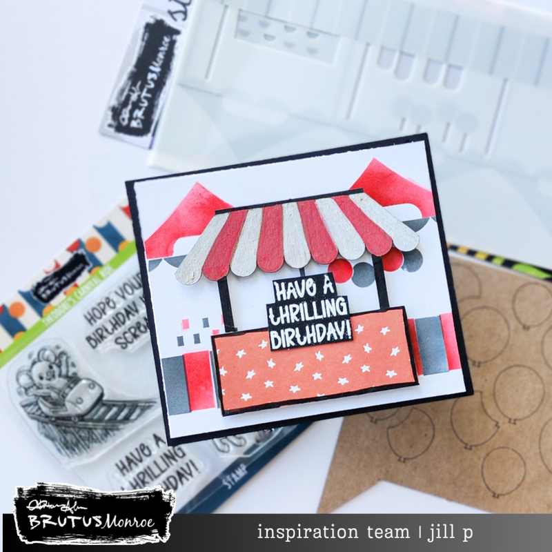 Balloon Cart | Chipboard