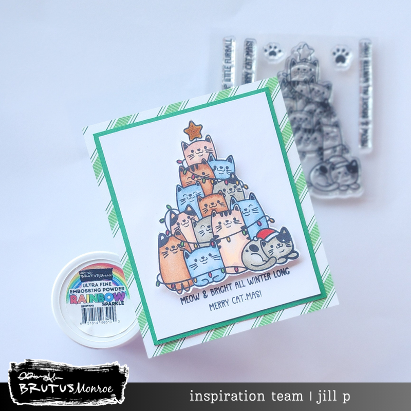 Merry Catmas | 4x4 Stamp Set