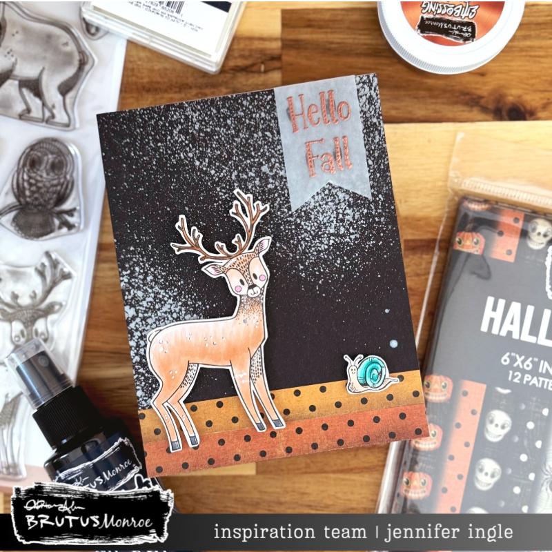 Autumn Animals | 6x8 Stamp Set