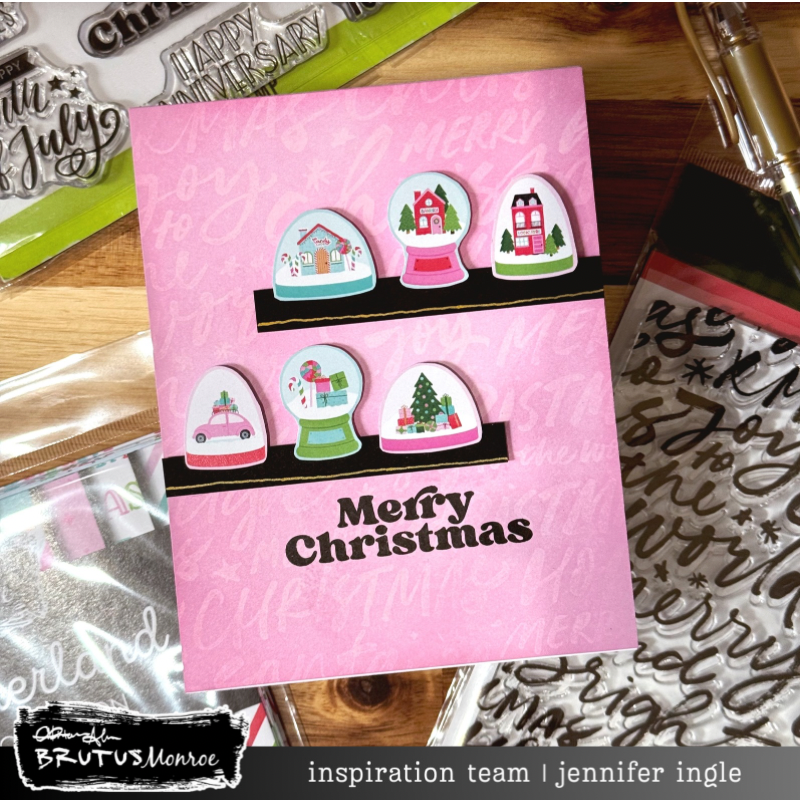 Merry Words | 6x6 Stamp Set