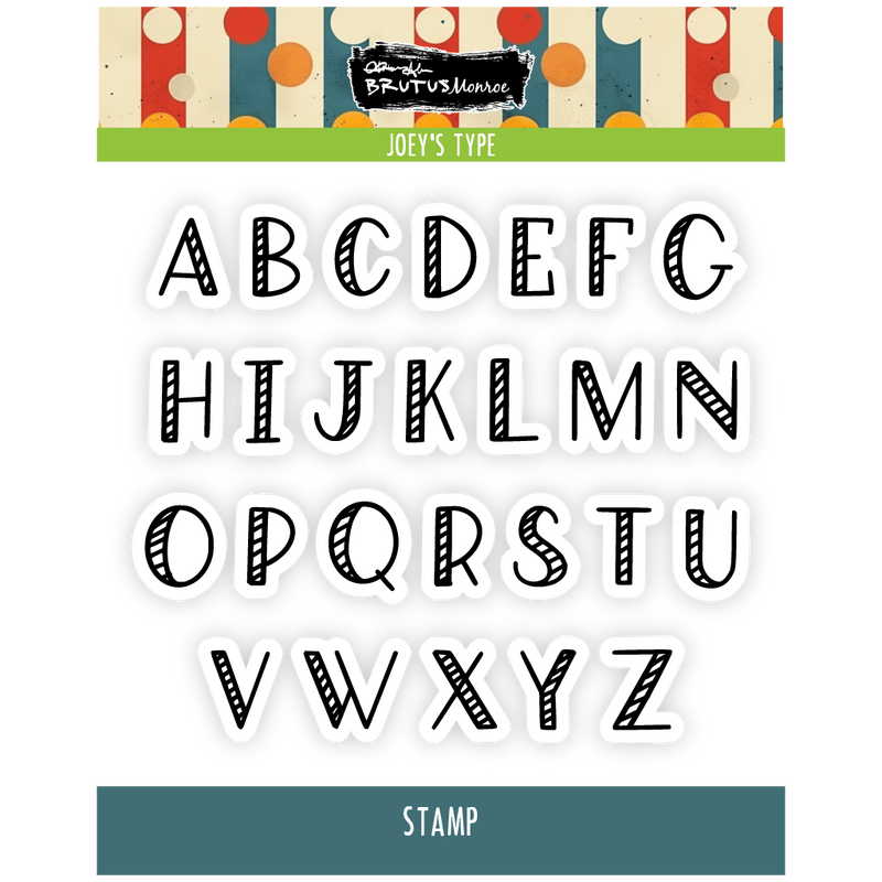 Joey's Type | 4x4 Stamp Set