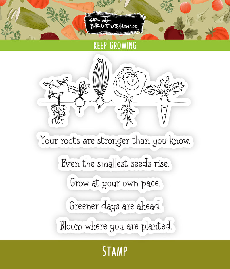 Keep Growing | 4x4 Stamp Set