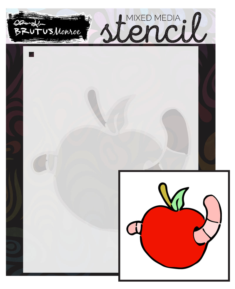 Bad Apple | A2 Layering Stencil