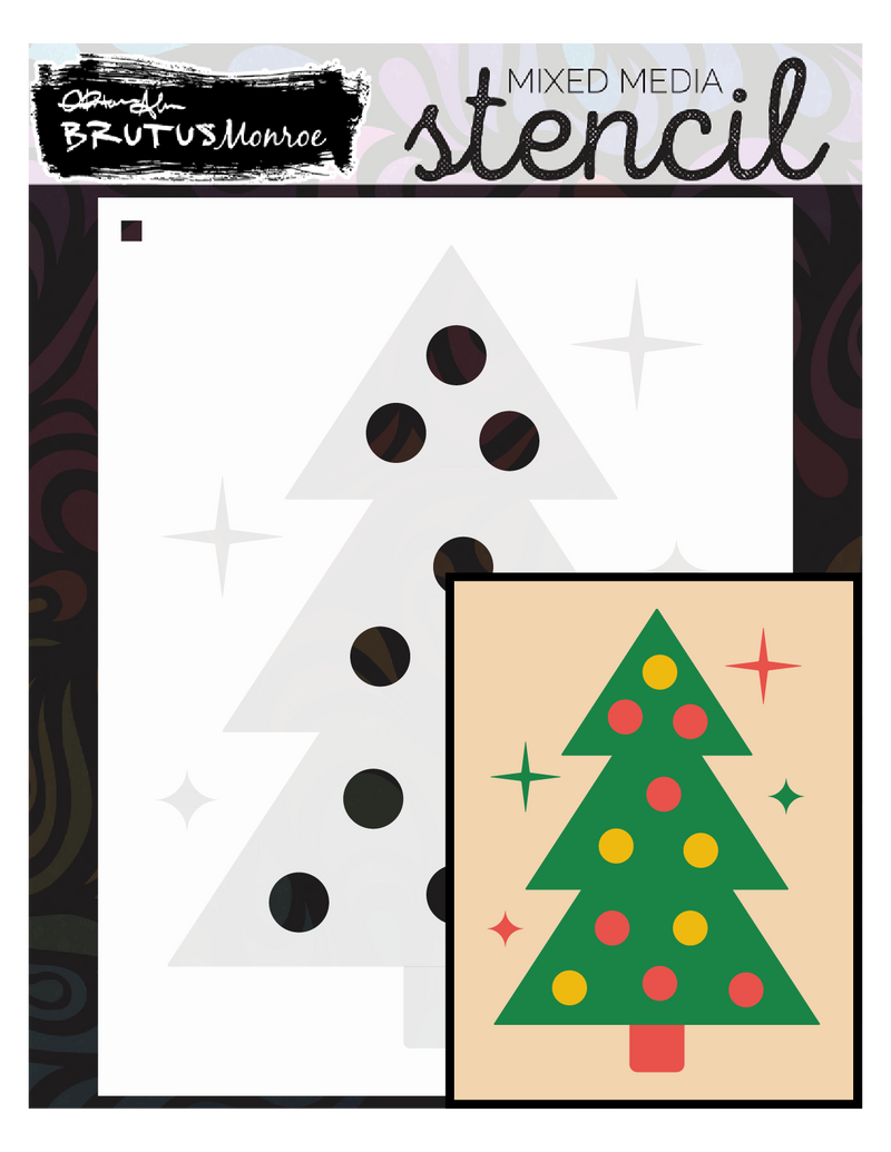 Vintage Fir | A2 Layering Stencil