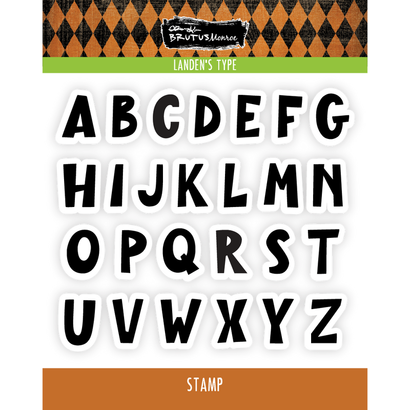 Landen's Type | 4x4 Stamp Set