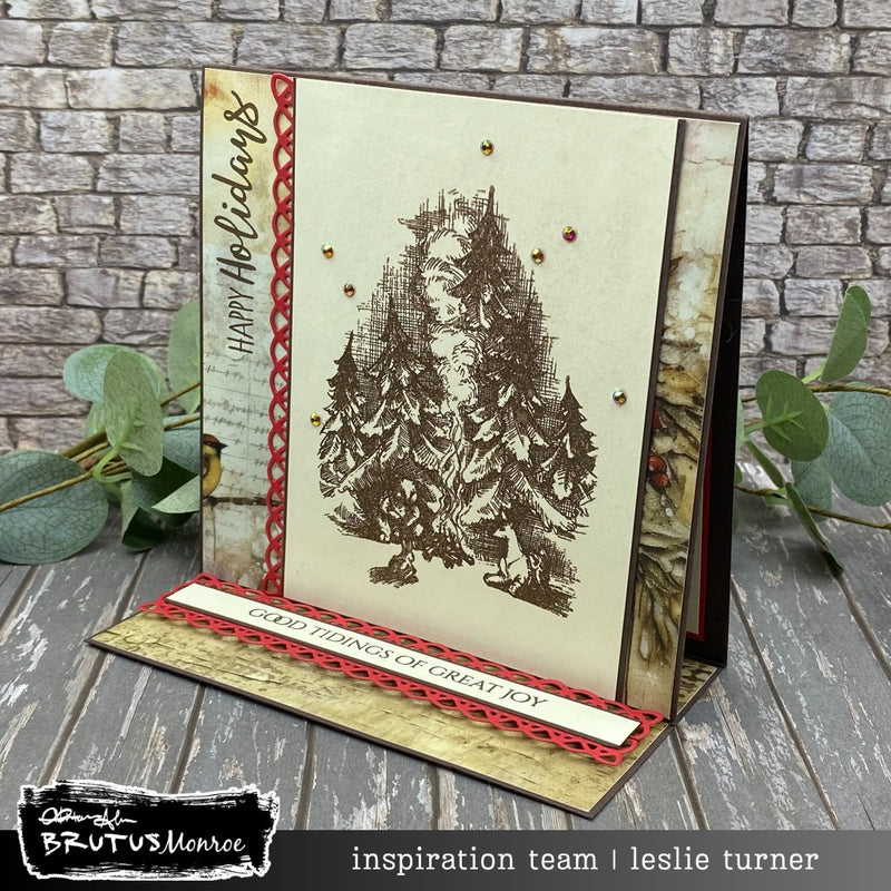 Wooded Gathering | 4x6 Stamp