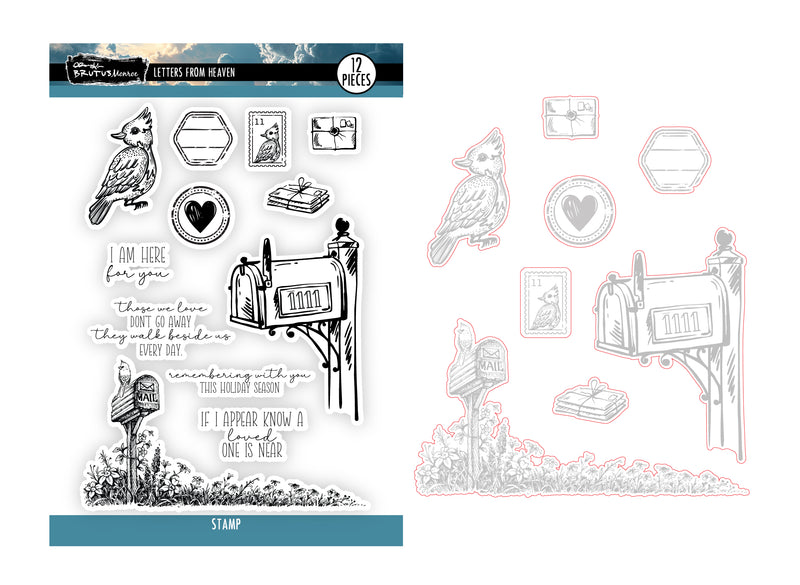 Letters From Heaven | 6x8 Stamp