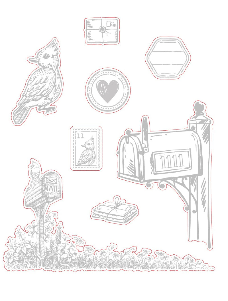 Letters From Heaven | Coordinating Die