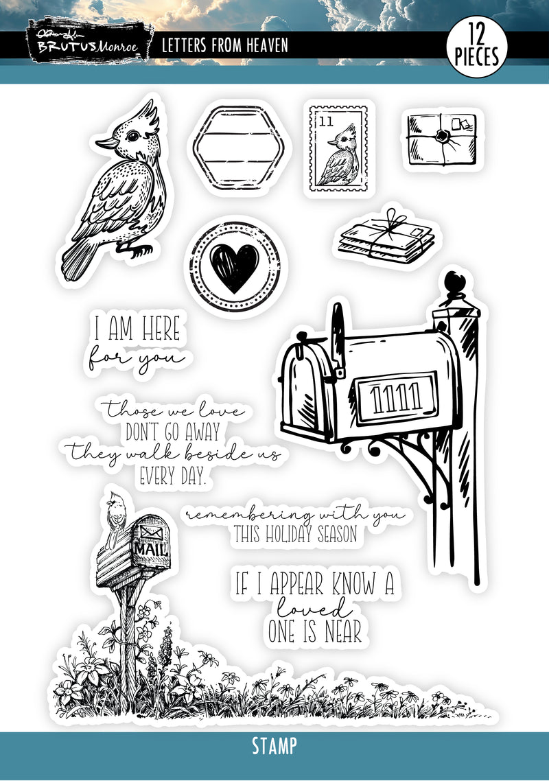 Letters From Heaven | 6x8 Stamp