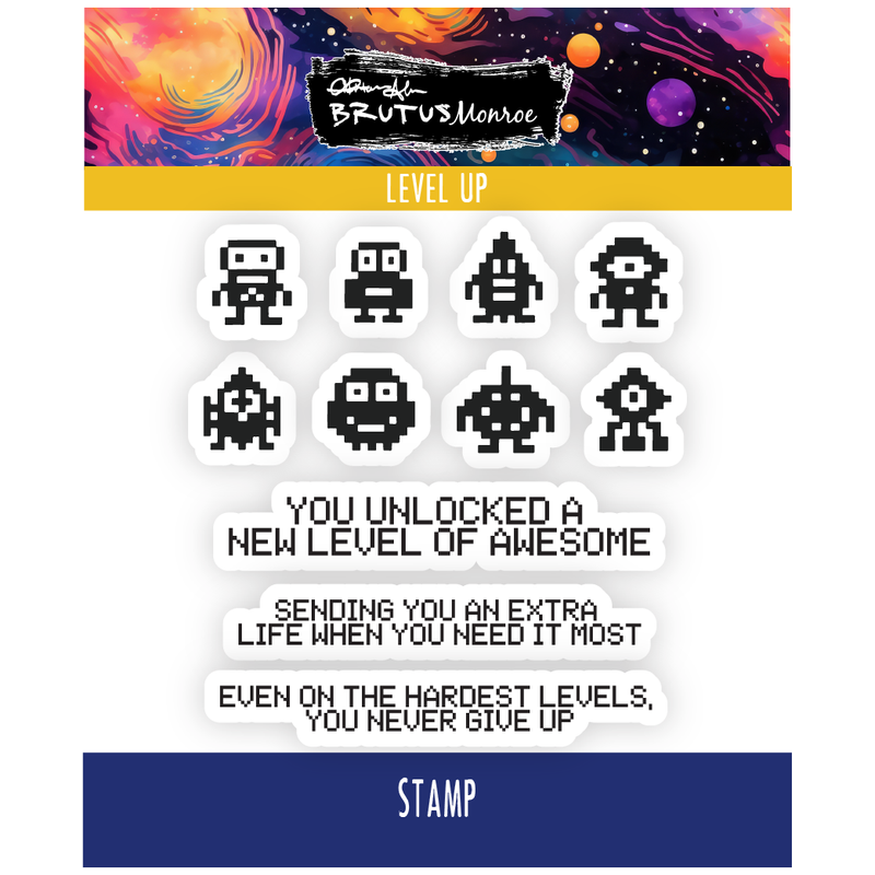 Level Up | 3x3 Stamp Set