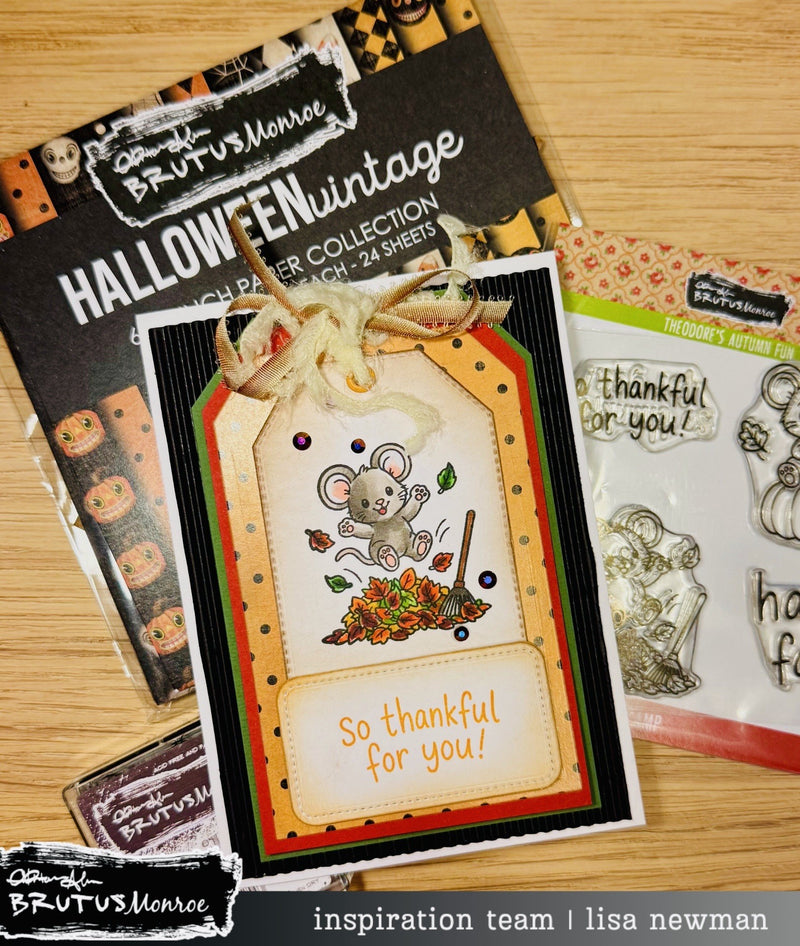 Theodore's Autumn Fun | 4x4 Stamp Set