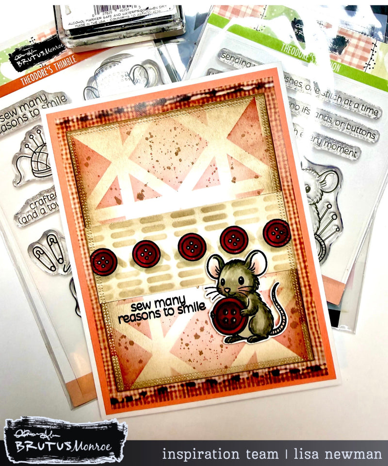 Theodore's Thimble | 4x6 Stamp Set