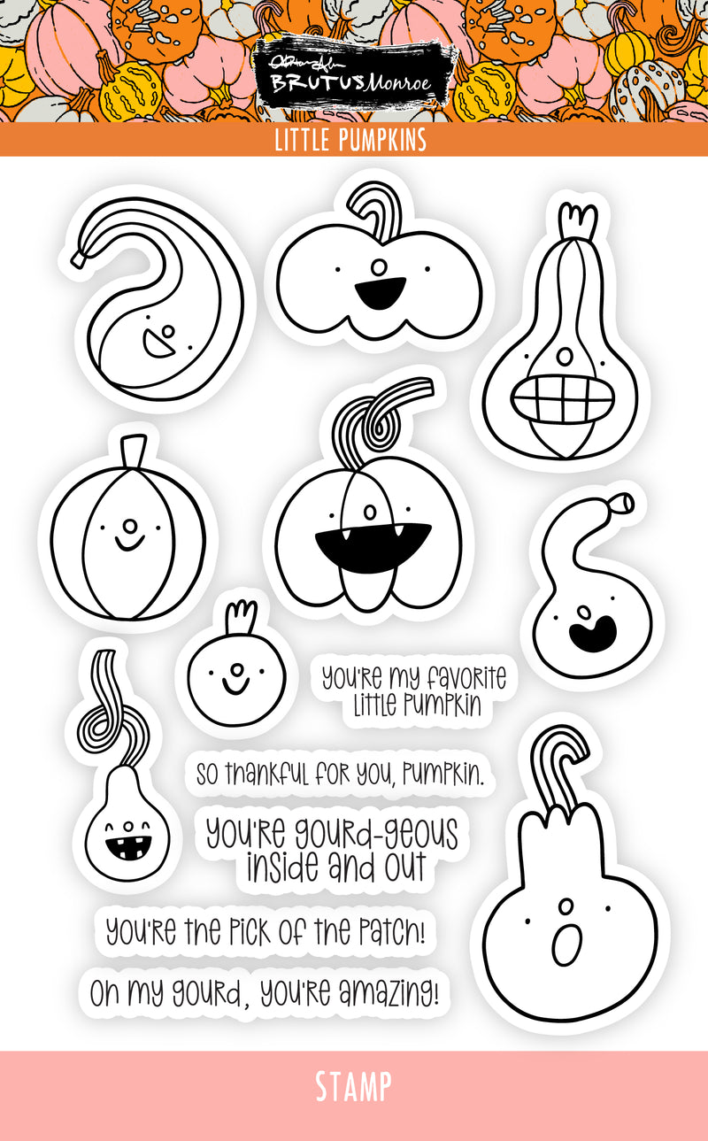 Little Pumpkins | 4x6 Stamp