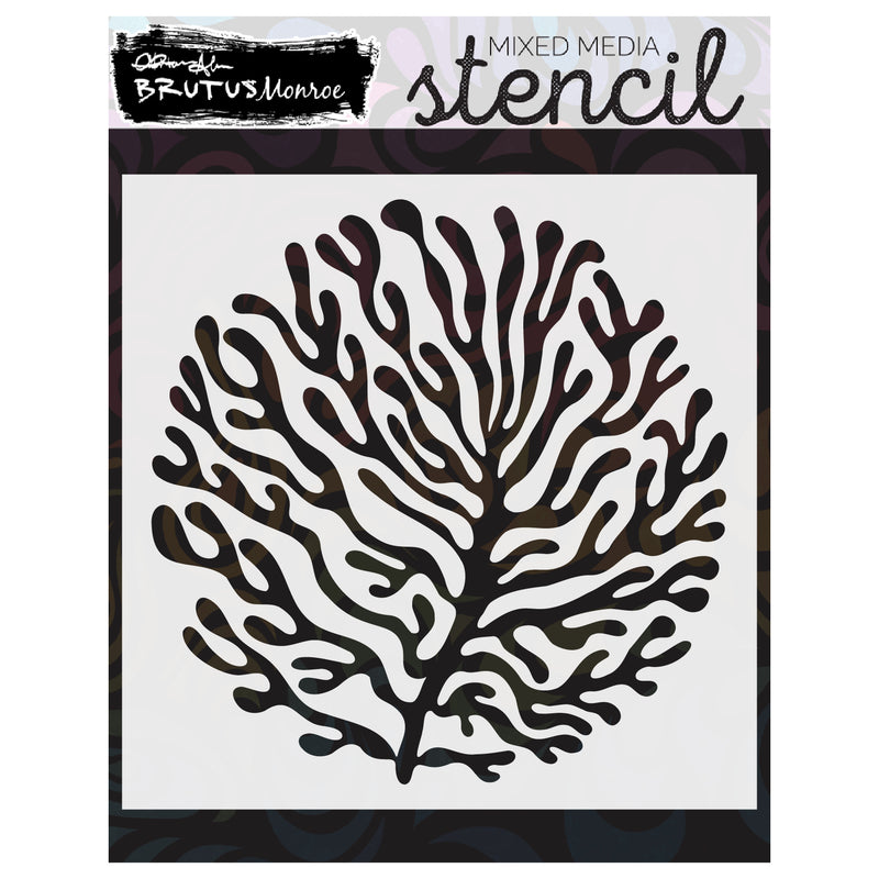 Coral | Mixed Media Stencil