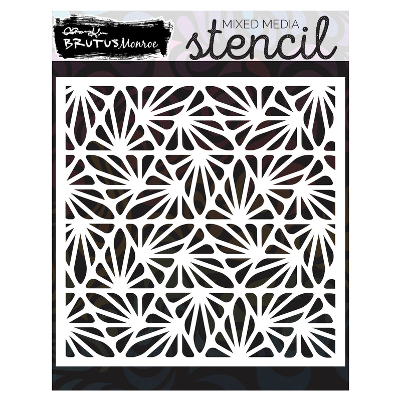 Deco Flower | Mixed Media Stencil