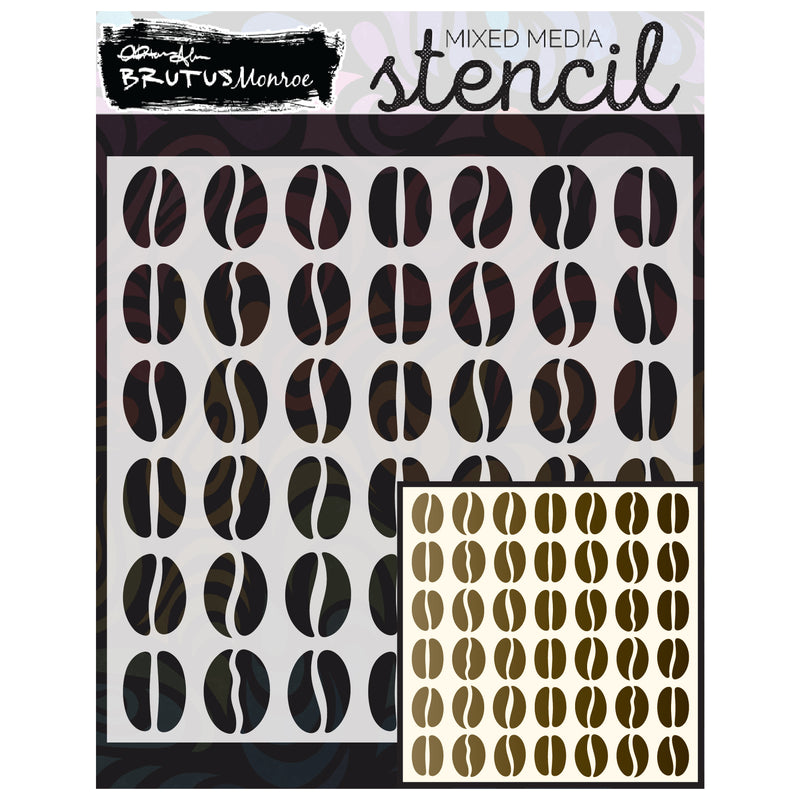 Coffee Fresh Brew | Mixed Media Stencil