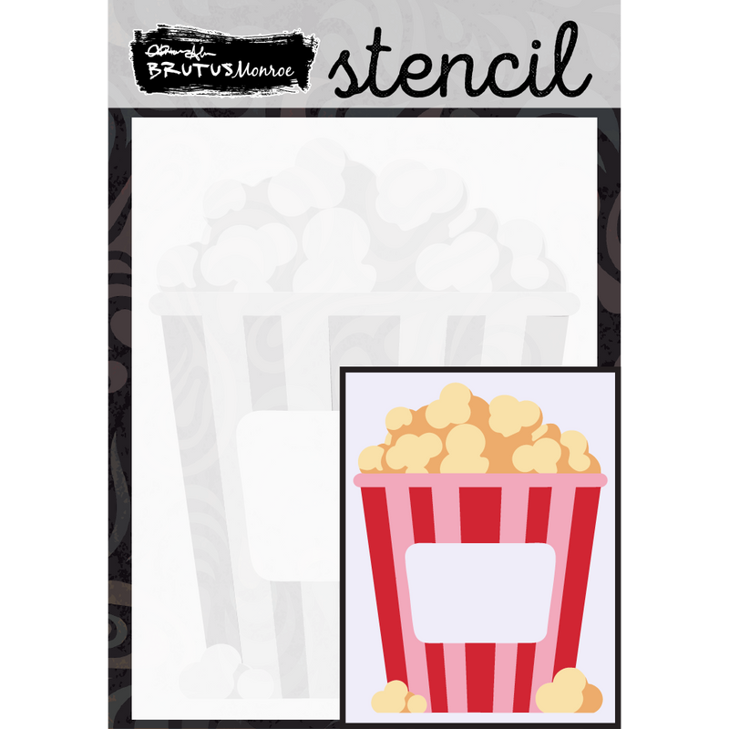 Fresh Popcorn | A2 Layering Stencil