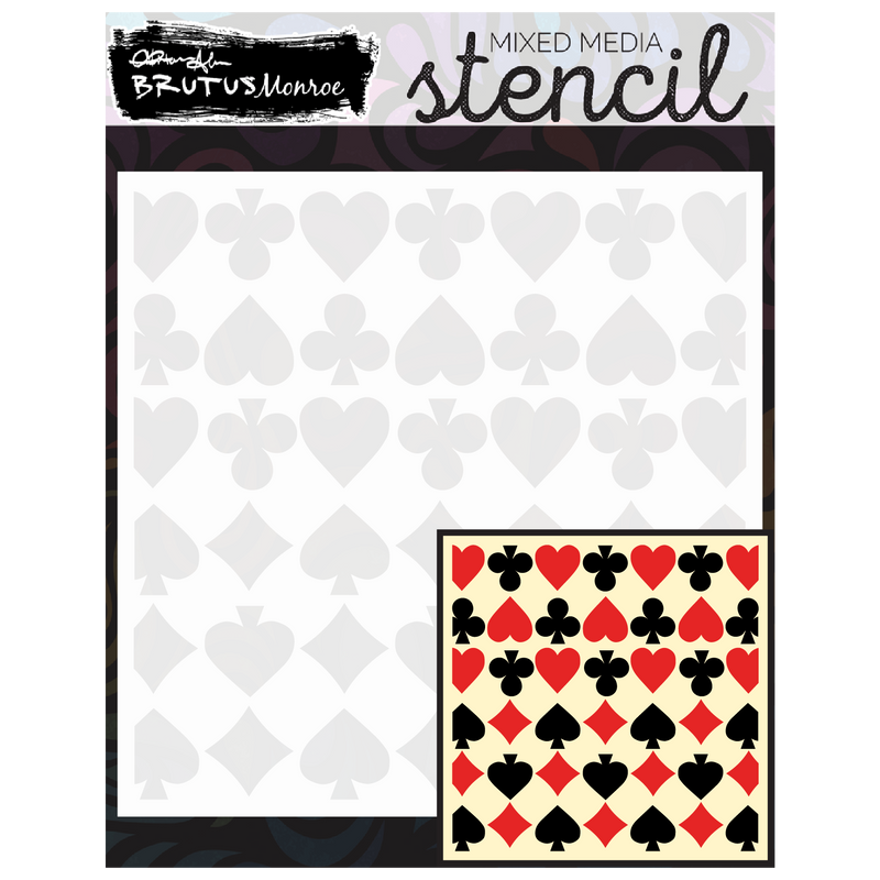 Full House | Mixed Media Stencil