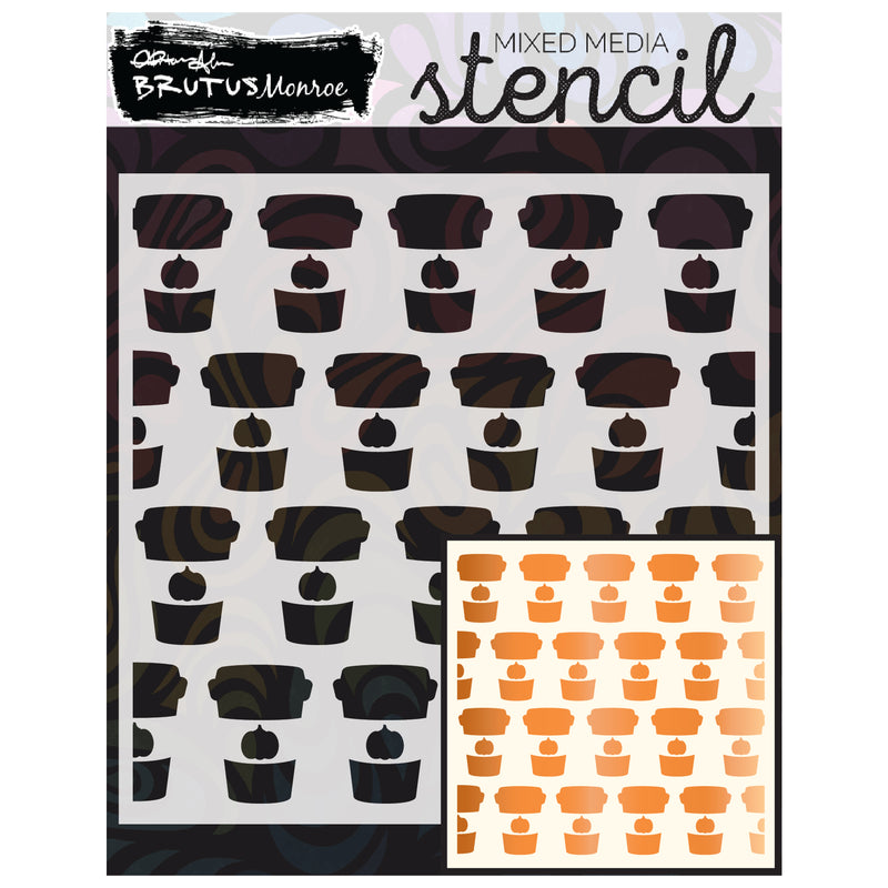 Pumpkin Spice | Mixed Media Stencil