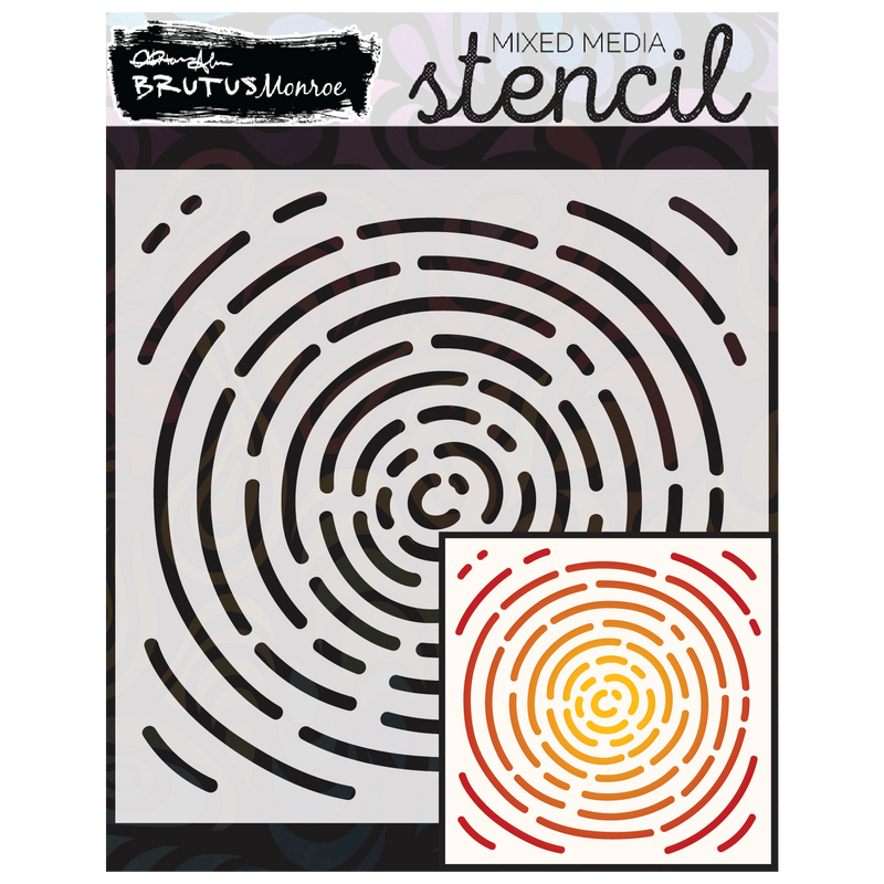 Ripple | Mixed Media Stencil