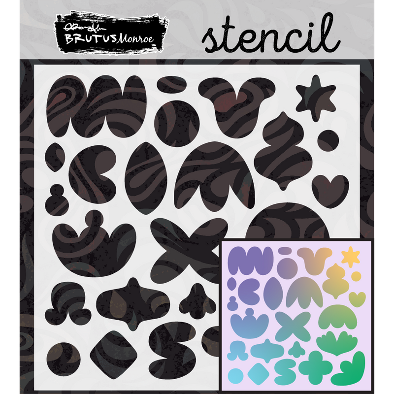 Soft Silhouettes | Stencil of the Month Club