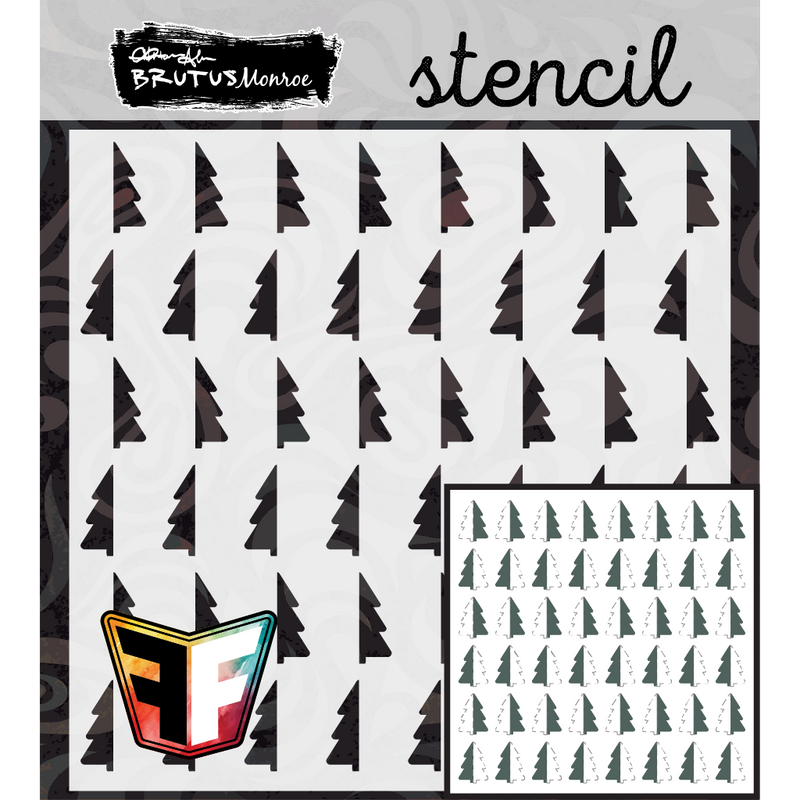 Tree Grid | Flipping  Stencil