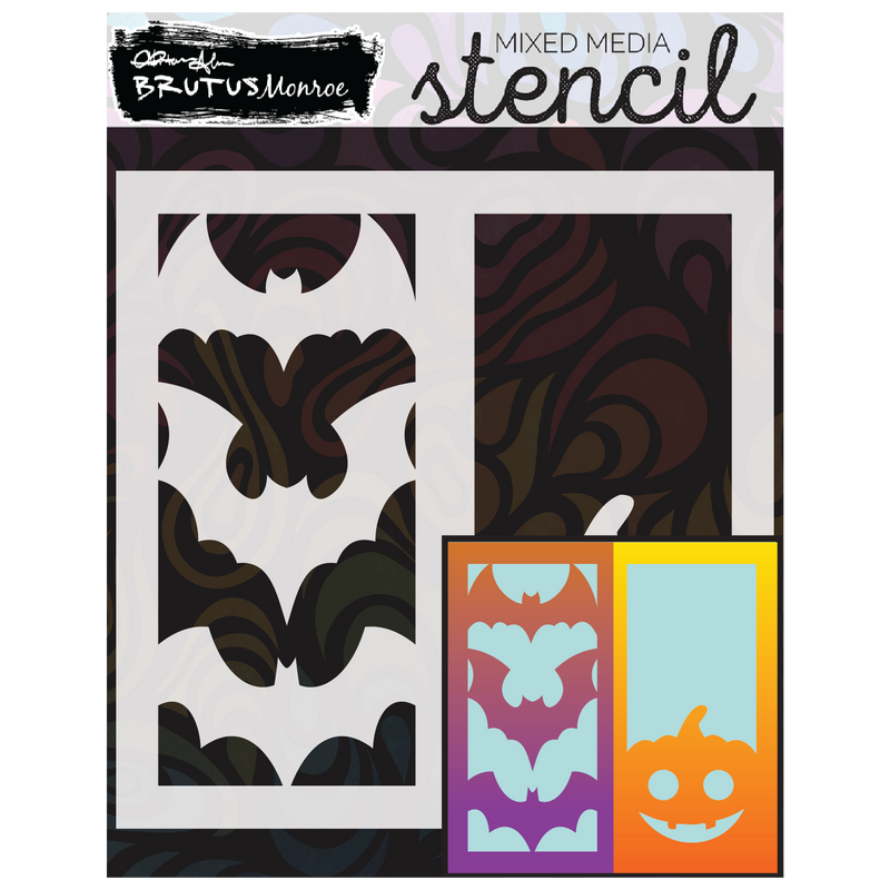 Twilight Grin | Mixed Media Stencil