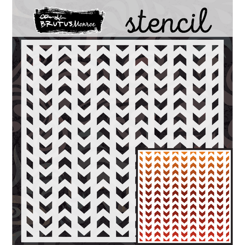 Herringbone Shift | Stencil of the Month Club