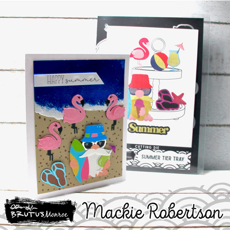 Summer Tier Tray  | Cutting Die